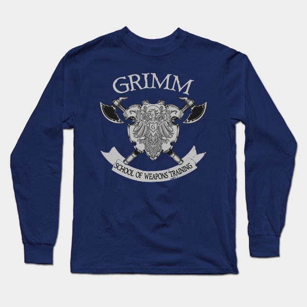 Grimm School of Weapons Training Long Sleeve T-Shirt by klance